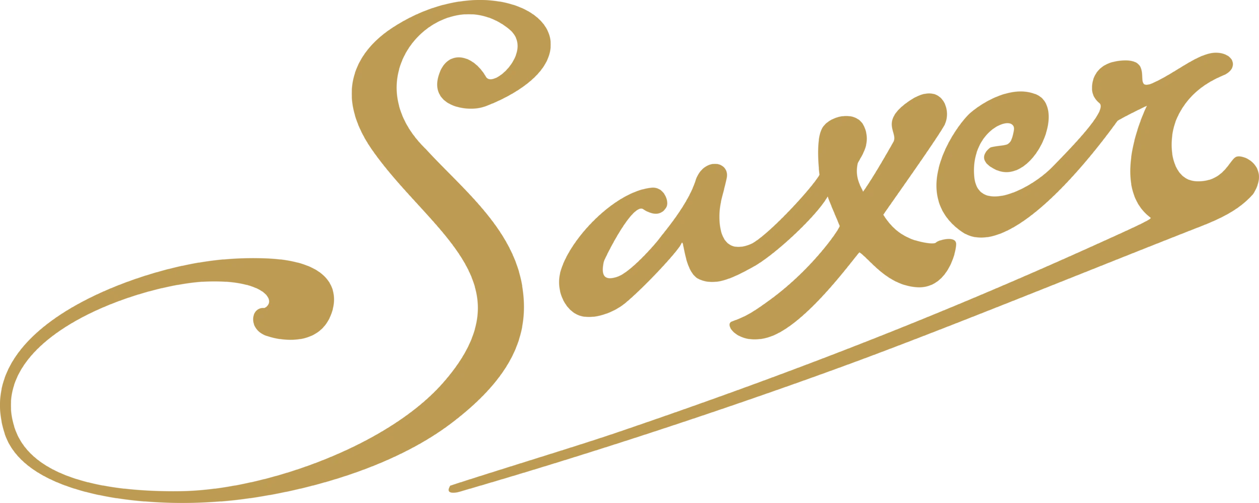 Saxer Weingut Logo gold